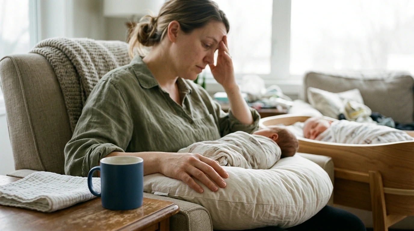 No-Sleep Survival Tips for New Moms (Realistic Rest Plan)