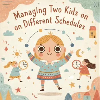 Two Kids, Two Schedules: A Daily Rhythm That Works
